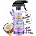Bodhi Dog Waterless Shampoo - No Rinse Dry Shampoo for Dogs & Cats - Naturally Neutralizes Pet Smelly Odor - Safe for Pu
