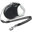 Fida Upgraded Retractable Dog Leash, 30ft, Heavy Duty, Black | Long Walking Leash for Medium/Large Dogs up to 110 lbs, 3