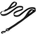 Joytale Dog Leash for Large Dogs that Pull, Double Handle, 6FT, Black | Traffic Handle for Control, Padded Handle Reduce
