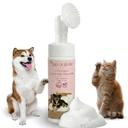 Tails of Glory - Dog & Cat Paw Cleaner with Soft Brush – Natural No-Rinse Paw Wash, Plant-Based Ingredients, Portable & 