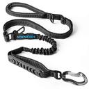 IOKHEIRA Multifunctional Tactical Dog Leash Heavy Duty,4-6 FT Strong Bungee Leash with Car Seatbelt, Shock Absorbing Dog