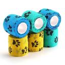 WePet Pet Wrap, Self-Adhesive, Only Sticks to Itself, Non-Woven Tape for Dog Legs, Paws, Wounds, First Aid Cohesive Gauz