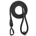 MORXIL Rope Dog Leash, 6 Foot Heavy Duty Dog Leash with Aviation Aluminum Auto Locking Carabiner, Strong Nylon Pet Lead